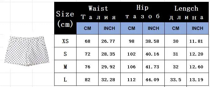 أطقم شورتات منقطة