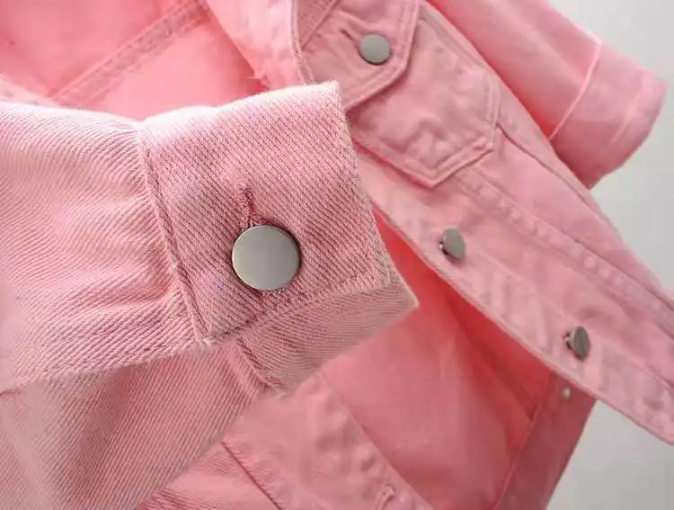Denim Short Casual Loose Jean Jackets