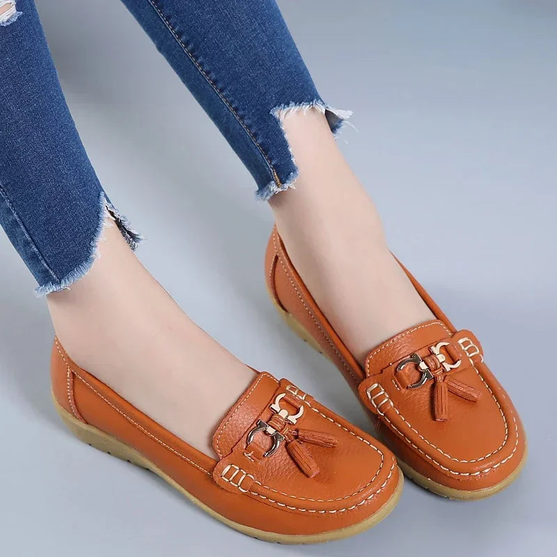 Slip Loafers Flat Shoes