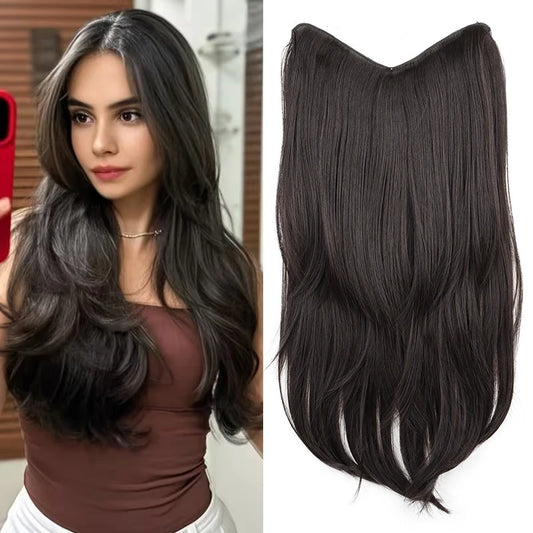 22Inch Synthetic Long Straight Hair Extension