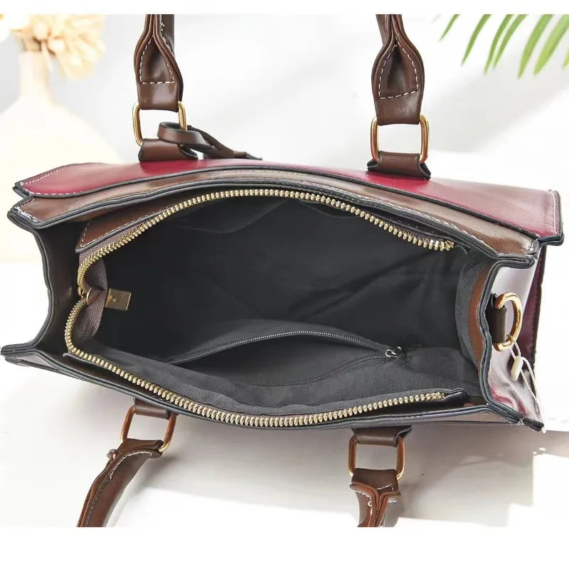 DANA PU Leather Purses Tote Bag