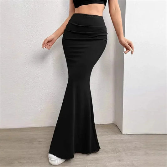 Slim Fishtail High Waist Skirts