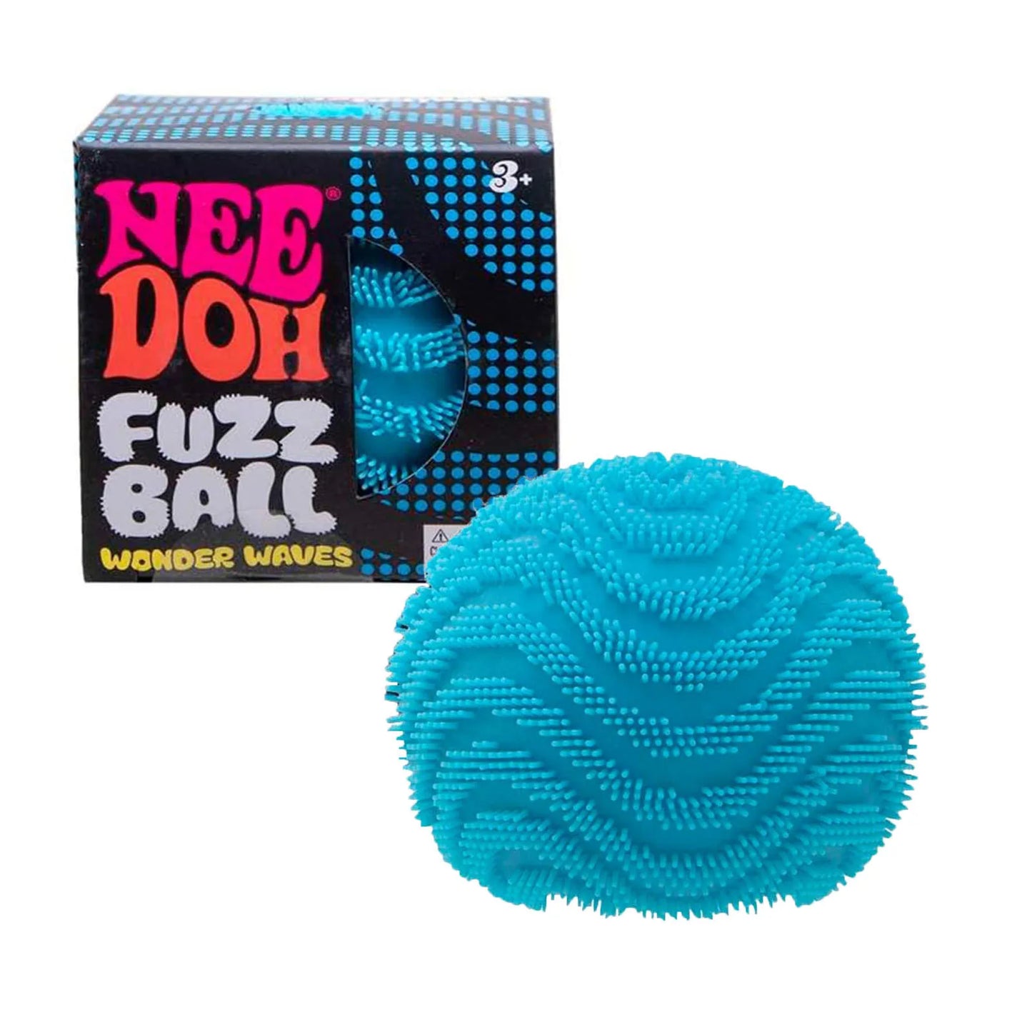 Nee Doh Fuzz Ball Wonder Waves Sensory Squeeze Toy