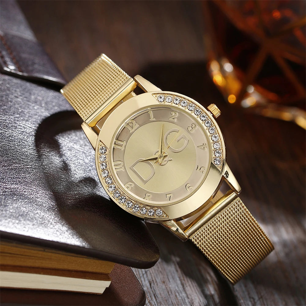 DANA Diamonds Digital Quartz Watch