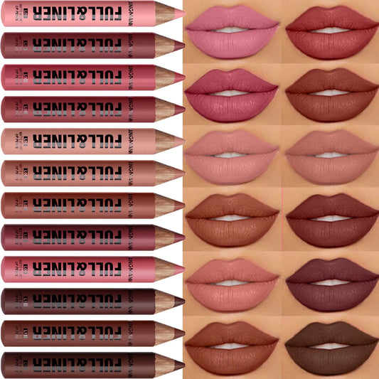 Waterproof Matte Lipliner Pencil Makeup