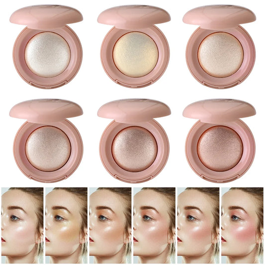 Long-lasting waterproof fine shimmer highlighter