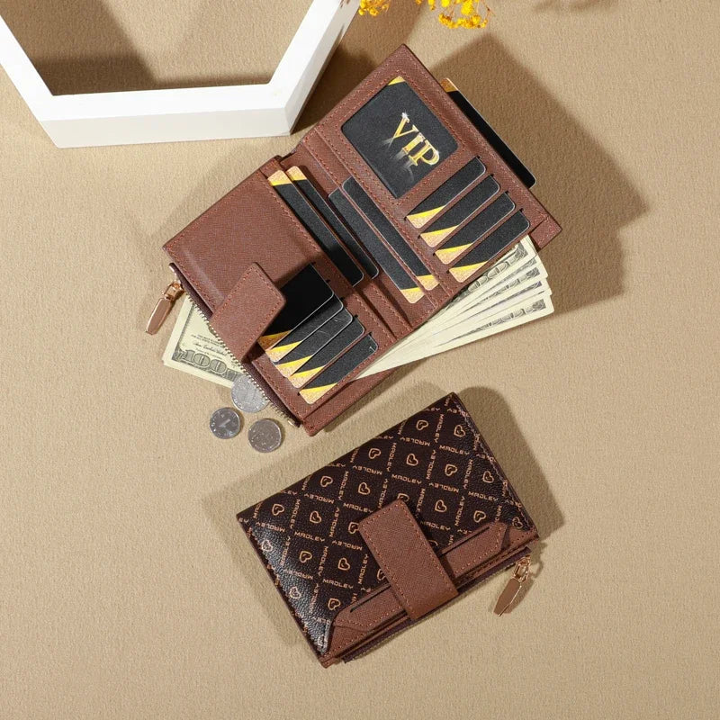 Portable Coin Credit Card Holder Wallet