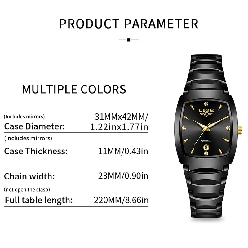 Quartz Stainless Steel Watch