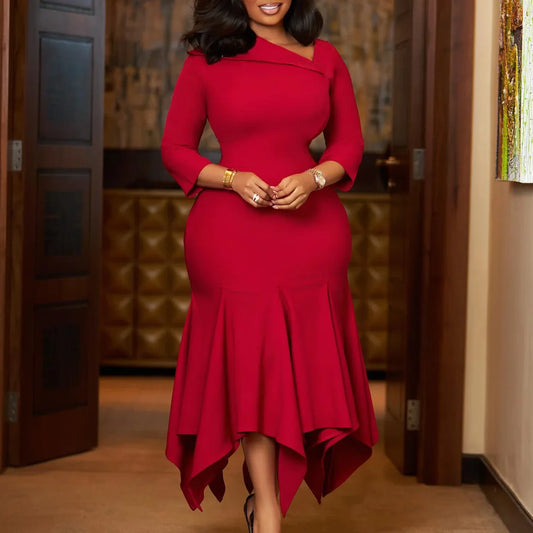 African Fish Tail Dress