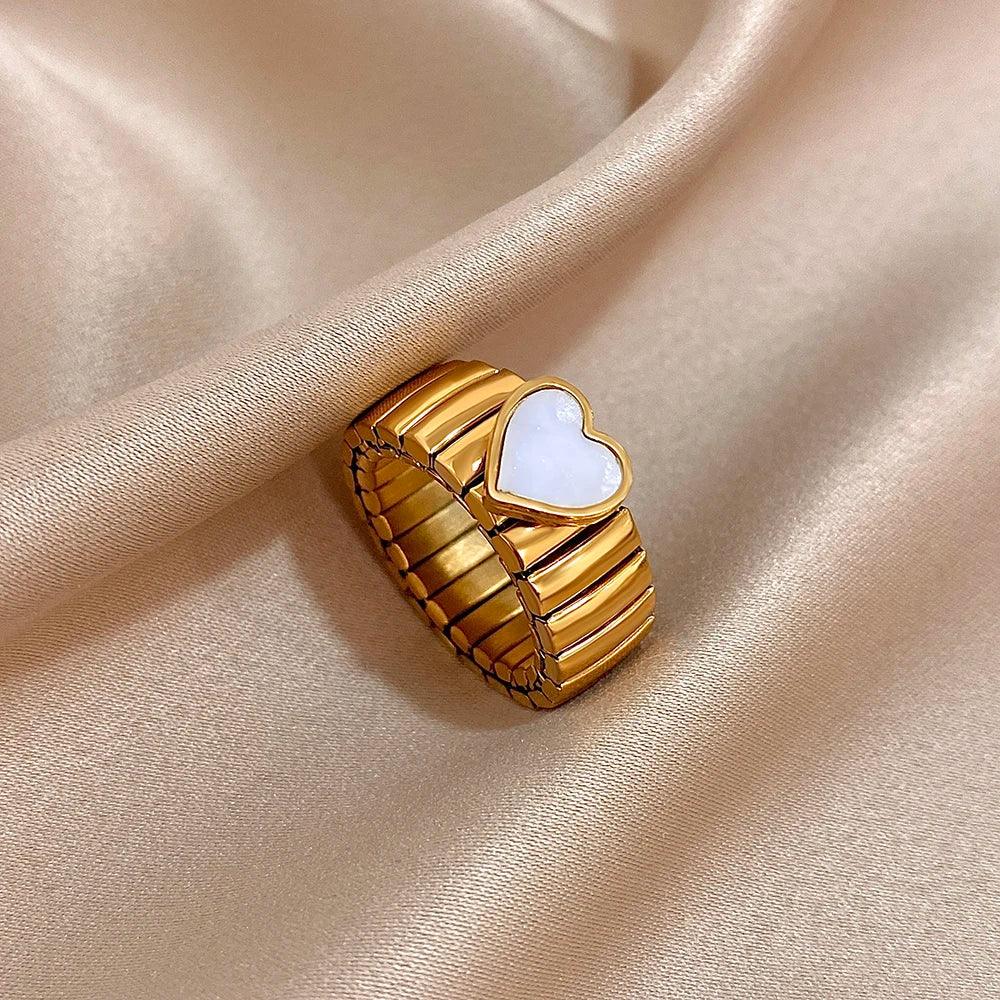 Gold Plated Stainless Steel Elastic Bangles Bracelet