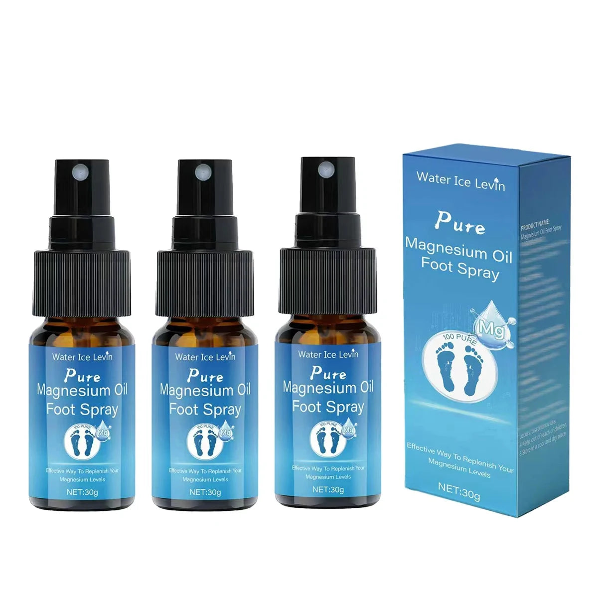 Pure Magnesium Oil Foot Spray with Vitamin E