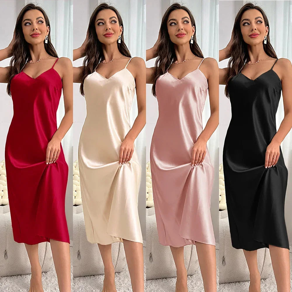 Sexy Ice Silk Sexy Silk Stain Lingerie