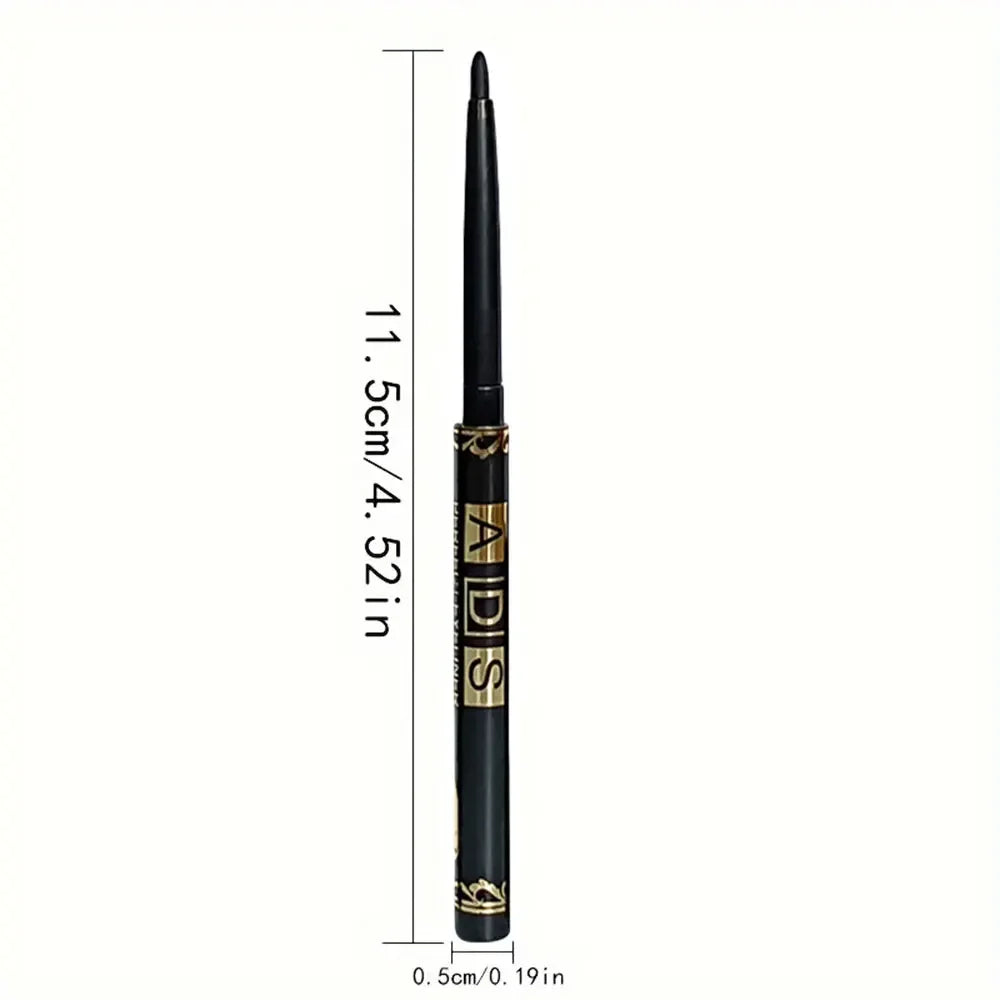 3PCS/9PCS Long-Lasting Waterproof Black Eyeliner Pencil