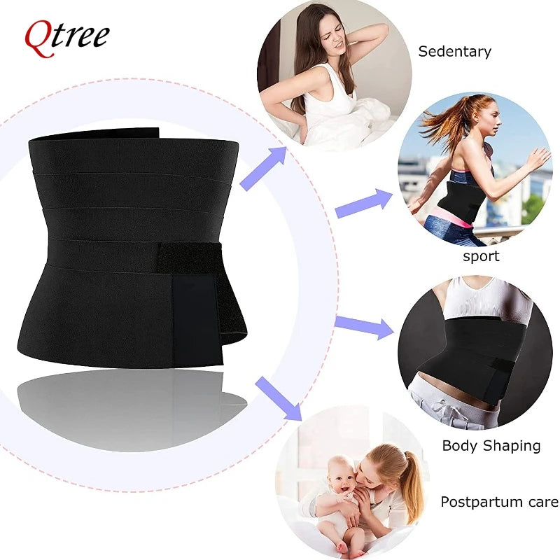 Waist Trainer Body Shaper Sweat Slimming Belt