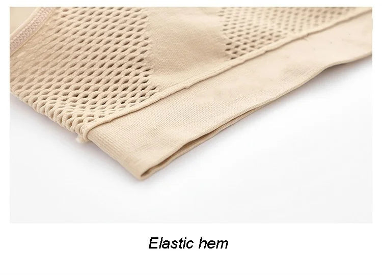 Breathable Bra Sweat Pad Running Fitness Sports Top