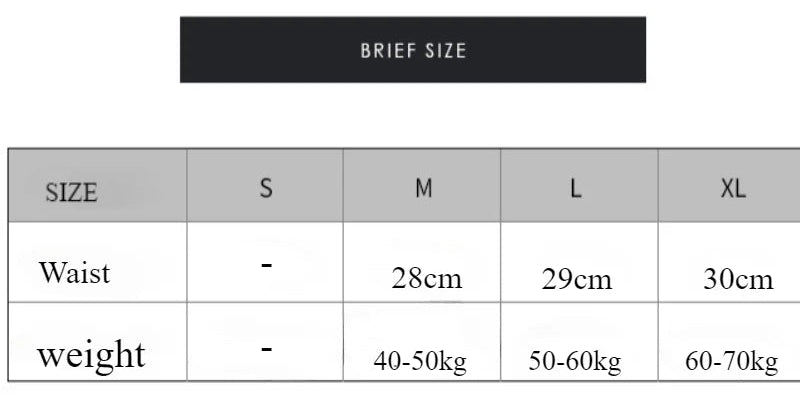 3pcs Full Cotton High Waist Lingerie