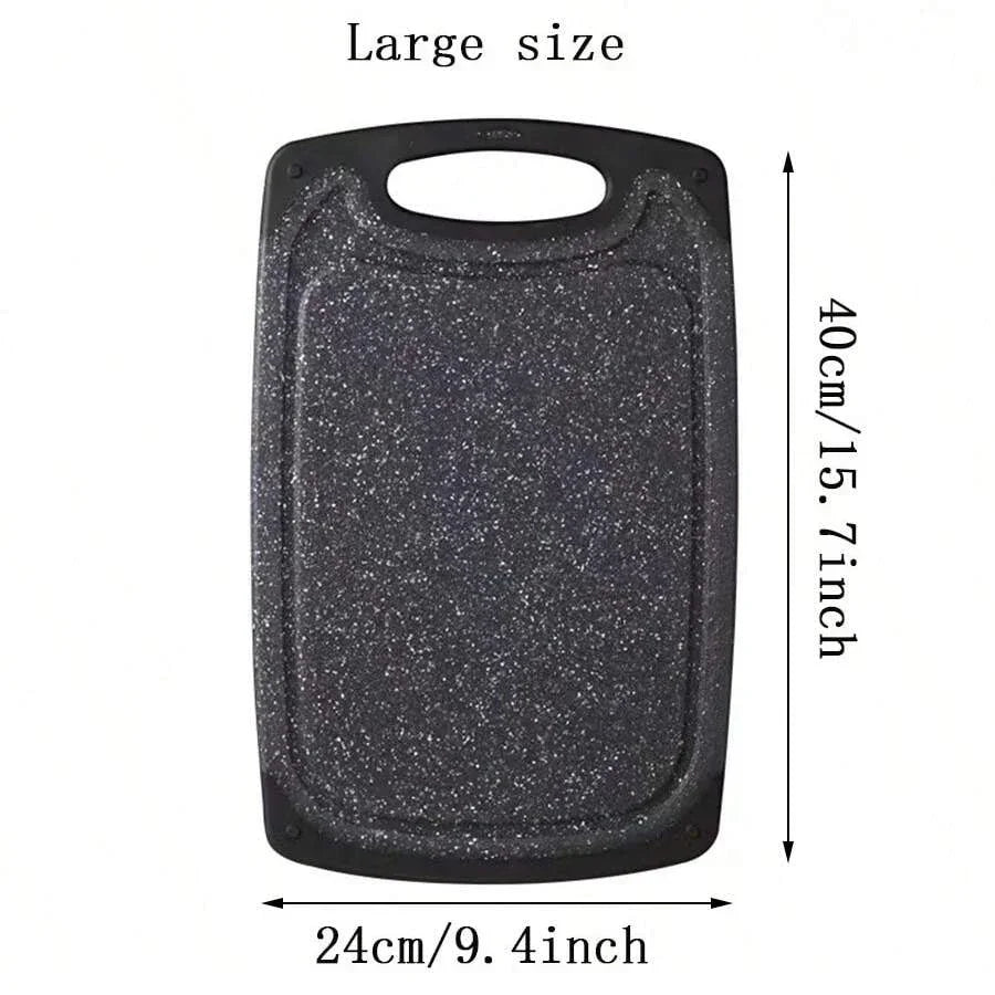 1/3PCS kitchen household imitation marble cutting board