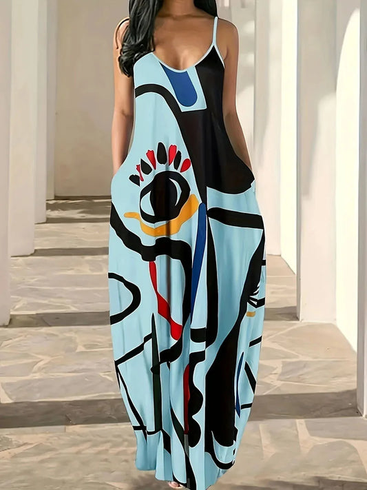 Plus Size cool style camisole long skirt