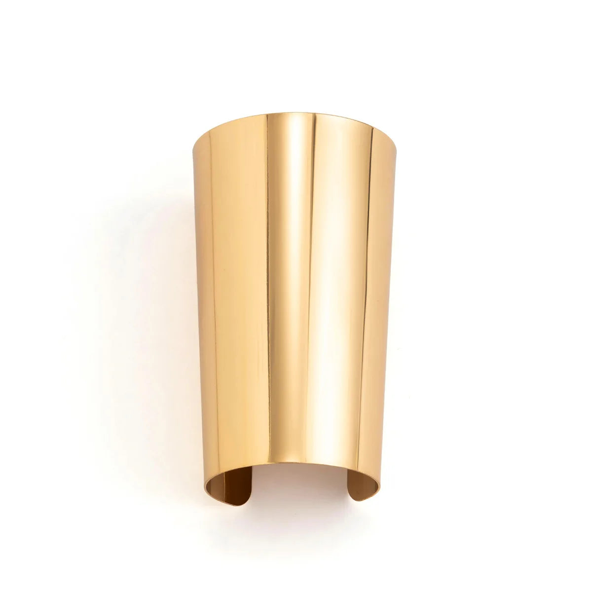 Punk Hiphop Wide Smooth Open Bangles Bracelet
