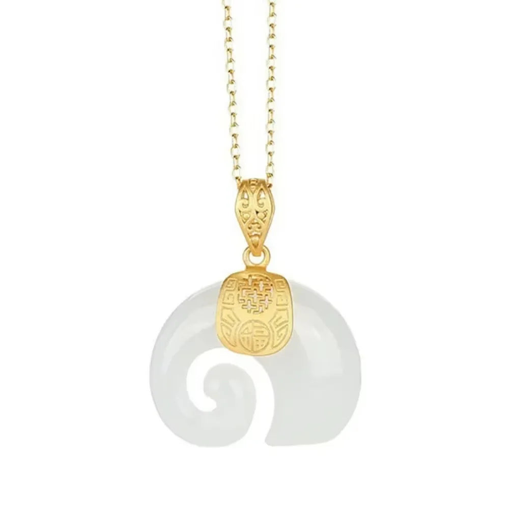 Choker Natural Stone 18K Gold Plated Necklace