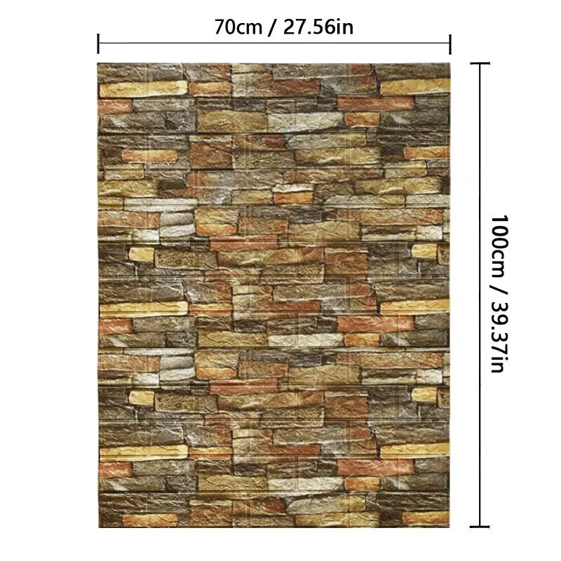 Decorative waterproof wallpaper home Decoration