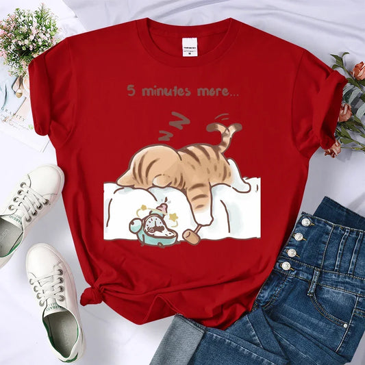 The Cat That Always Wants To Sleep T-Shirts