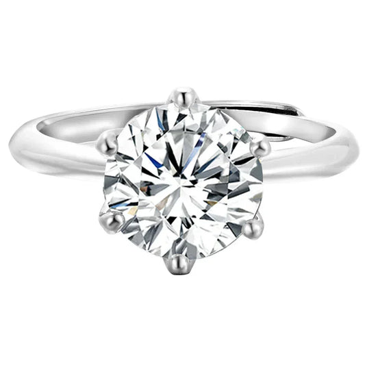 DANA Moissanite Solitaire Rings