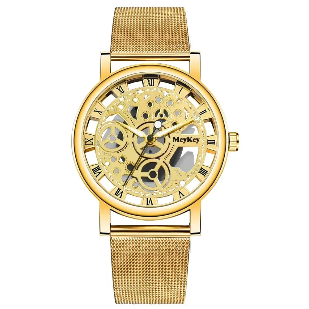 Faux Mechanical Metal Mesh Quartz