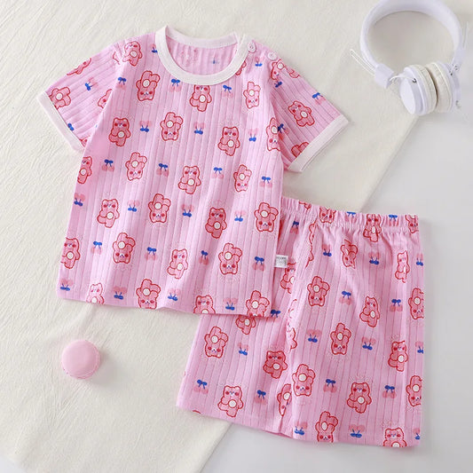 New Kids Boys Girls Shorts Toddler Baby Pajamas