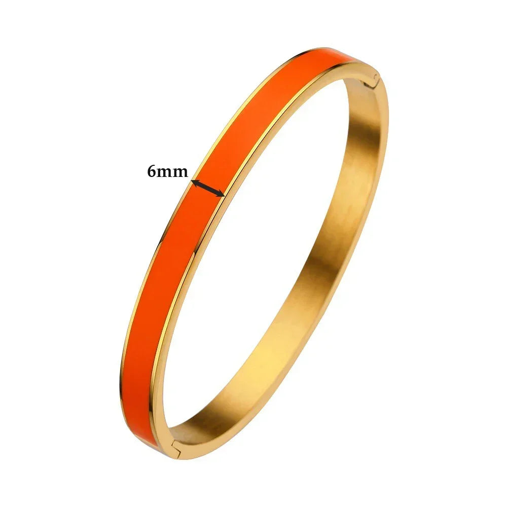 Luxury Colorful Bangles Bracelets