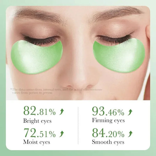 60pcs Aloe Vera Collagen Eye Mask Anti Dark Circles Skin Care