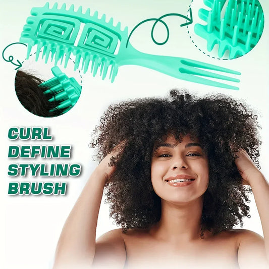Hairdressing Sea King pointed tail curling Brushes