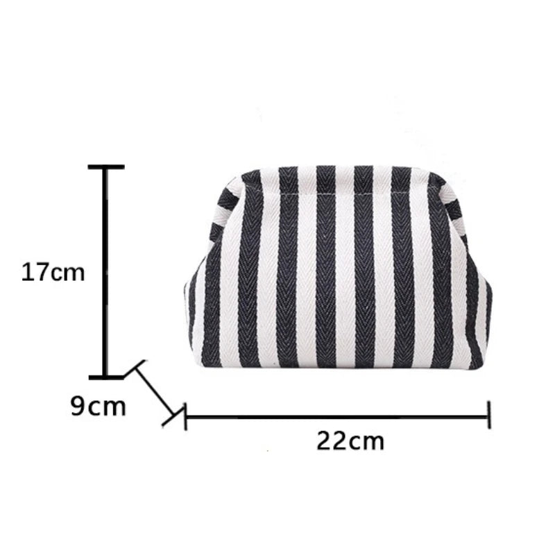 Woven Crochet Beach Clutch Dumpling Hobo Casual Handbags