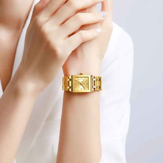 Luxury Automatic Stainless Steel Strap Watch