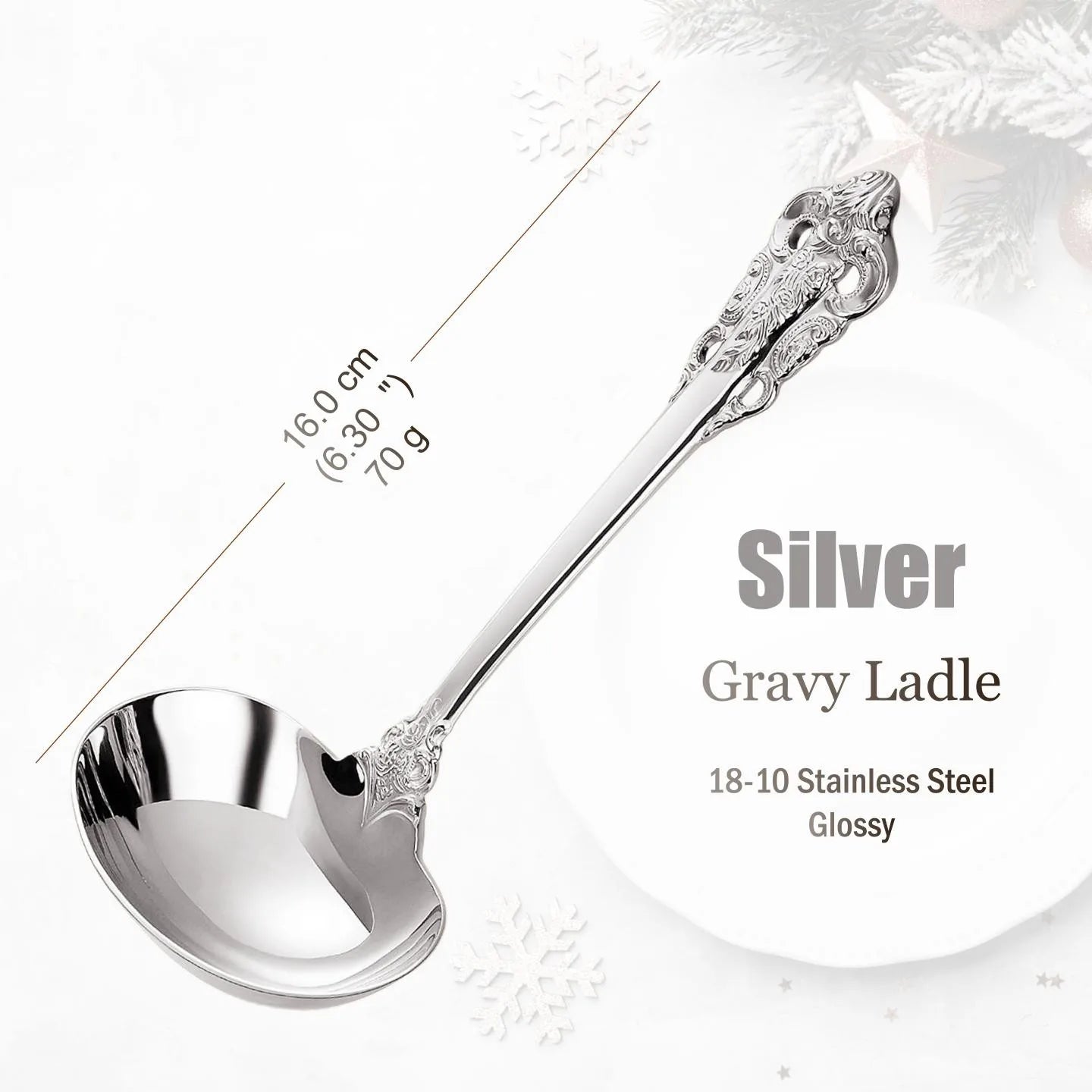 Stainless Steel Silver Flatware Set