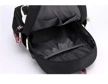 Katseye Funny Print Backpacks Sweet Soft Capacity Student Schoolbag