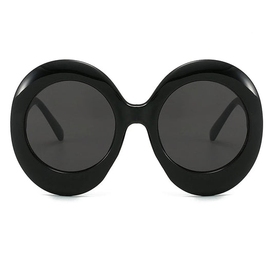 Oversized Oval Big Frame Hip Hop Sun Glasses