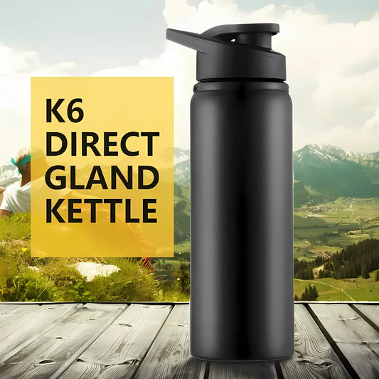 1-15PCS Portable Stainless Steel Bicycle Water Bottle