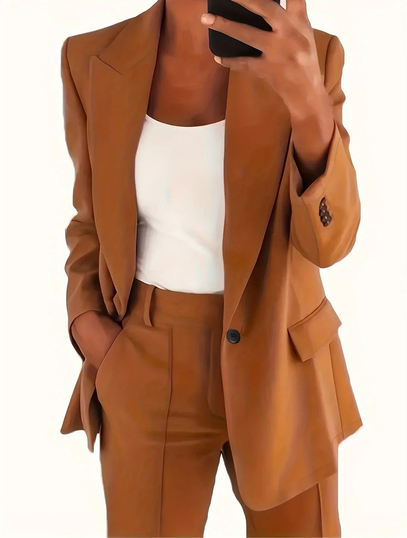 Casual Long-sleeved Plus Size Jackets
