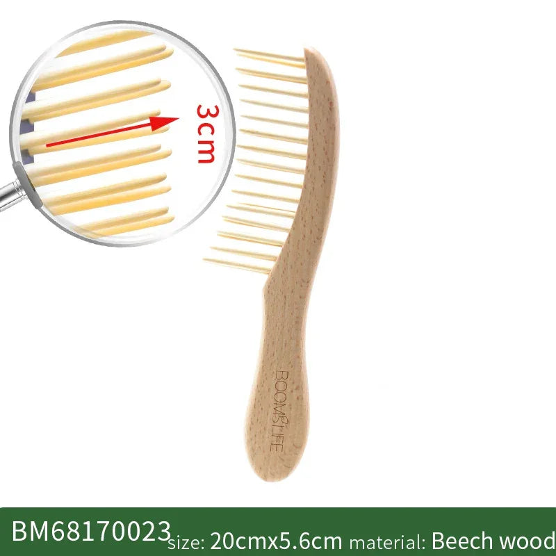 Wide Tooth Hair Comb Anti-Static Hair Brush