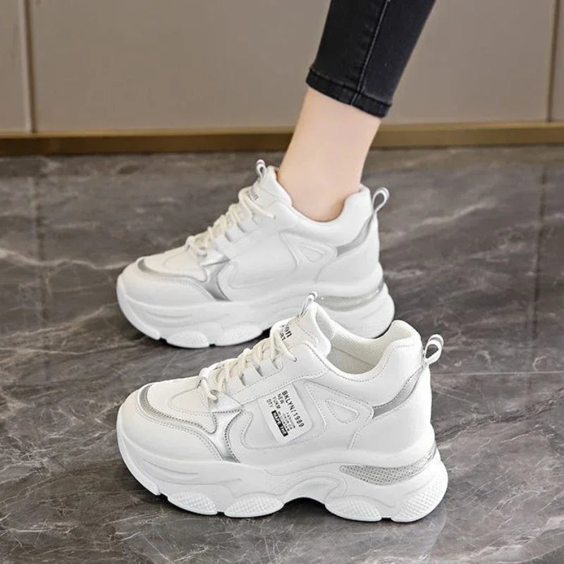 Thick Soled Lightweight Sports Shoes