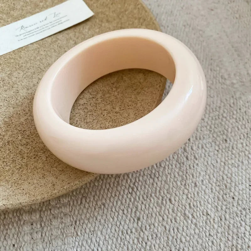 Geometric Irregular Chunky Wide Bracelet