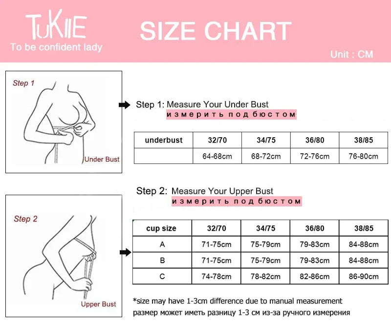 Small Breasts Gathered Underwear Flat Chest Bra