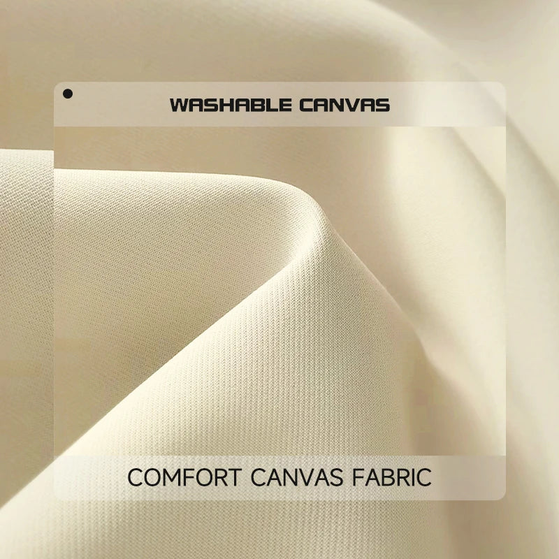 Canvas Tote Leather Cotton Shopping Bag