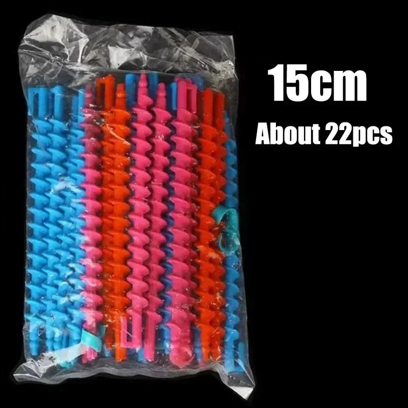 Plastic Spiral Perm Stick Heatless Hair Curler