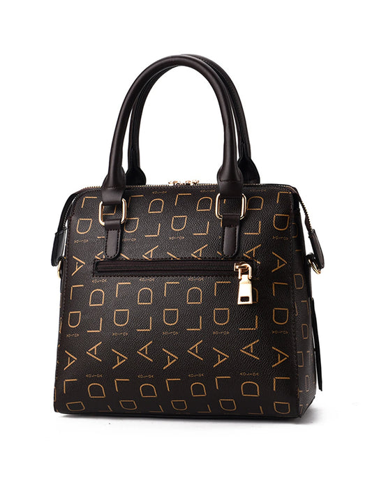 DANA English letter PU leather bag