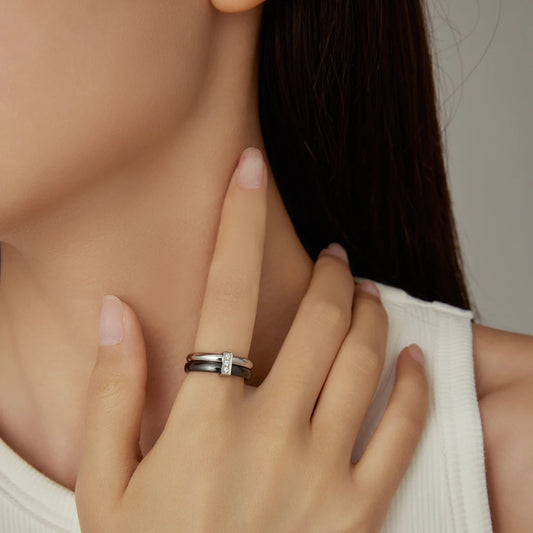 DANA Two Layer Ceramic Zirconia Rings