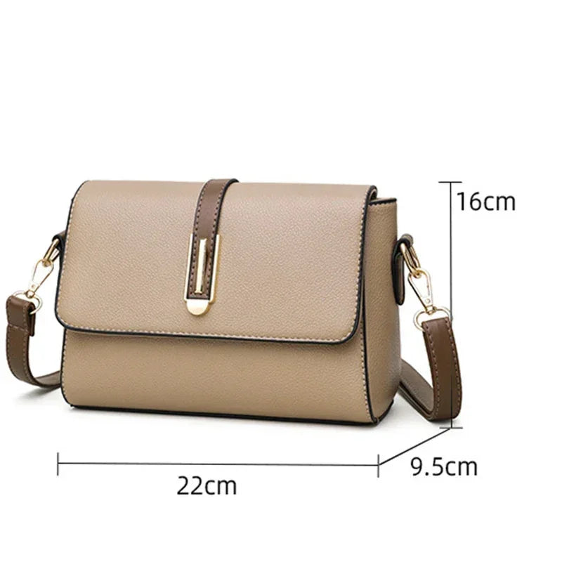 Leather Messenger Sling Shoulder Bag
