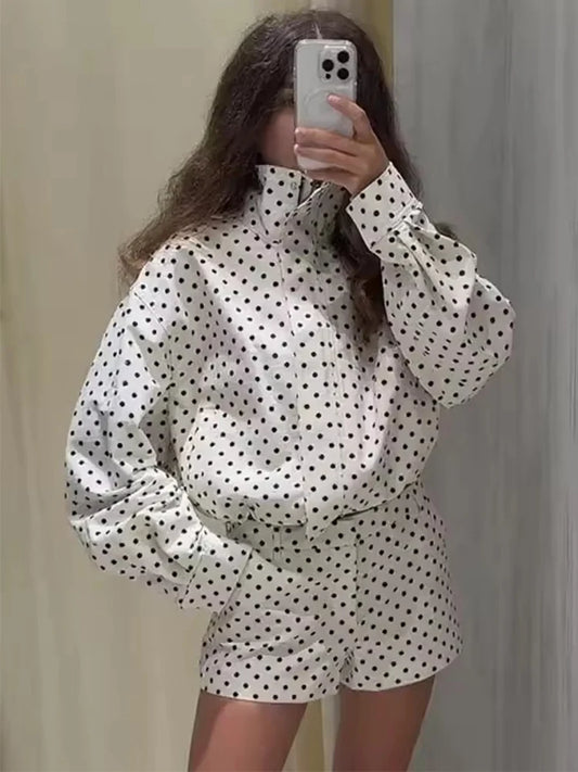 Polka Dot Shorts Sets