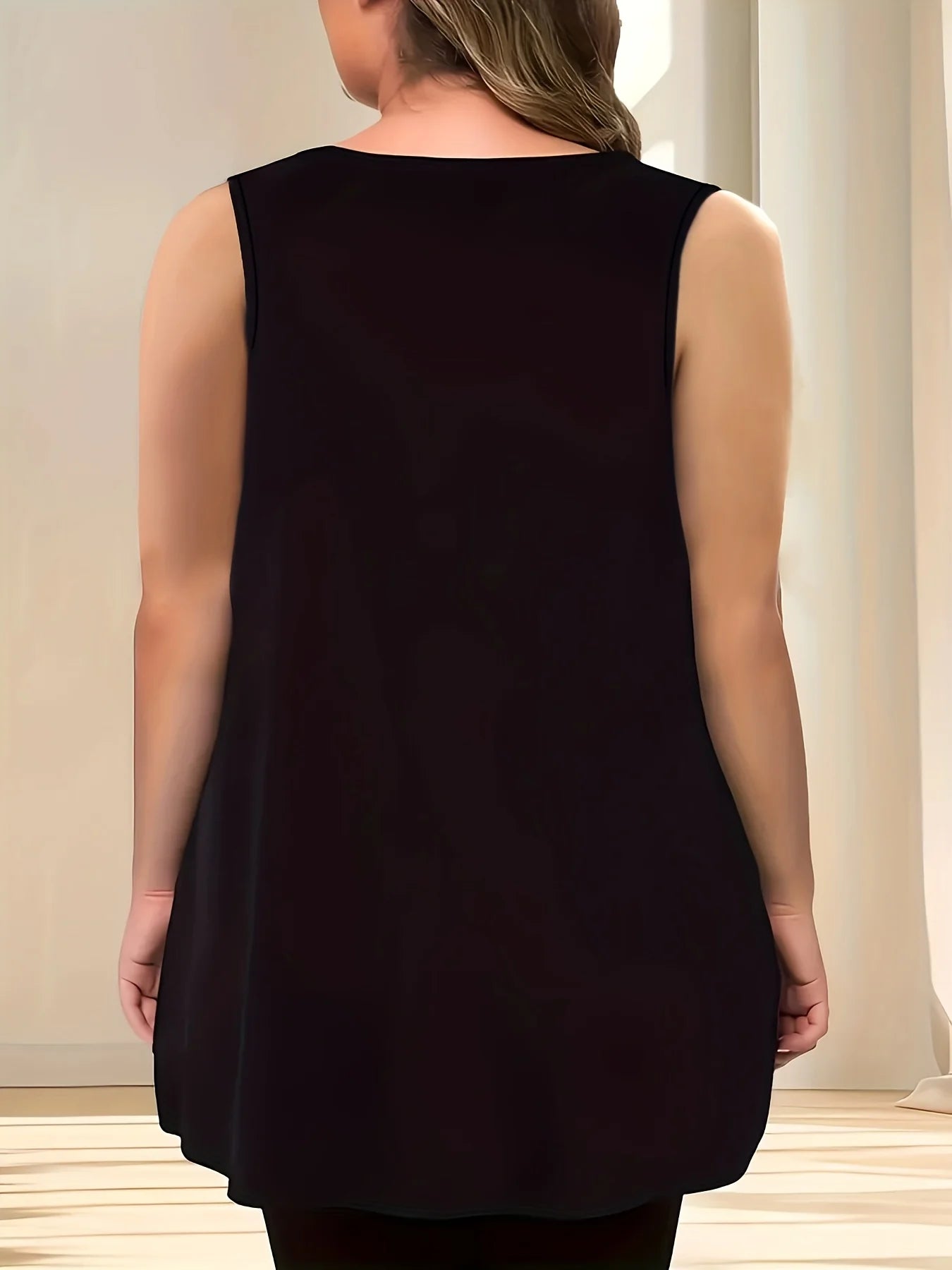 Plus Size Casual Loose Basic Tee Versatile T-shirt